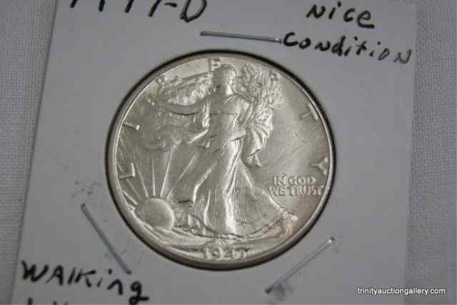 Appraisal: D Silver Walking Liberty Half Dollar CoinIn excellent collectible grade