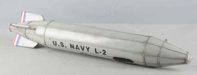 Appraisal: WWII U S Navy L- Model Blimp Toy This model