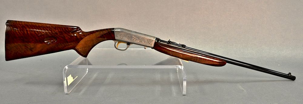 Appraisal: Browning auto rifle grade II cal long rifle LR Belgium