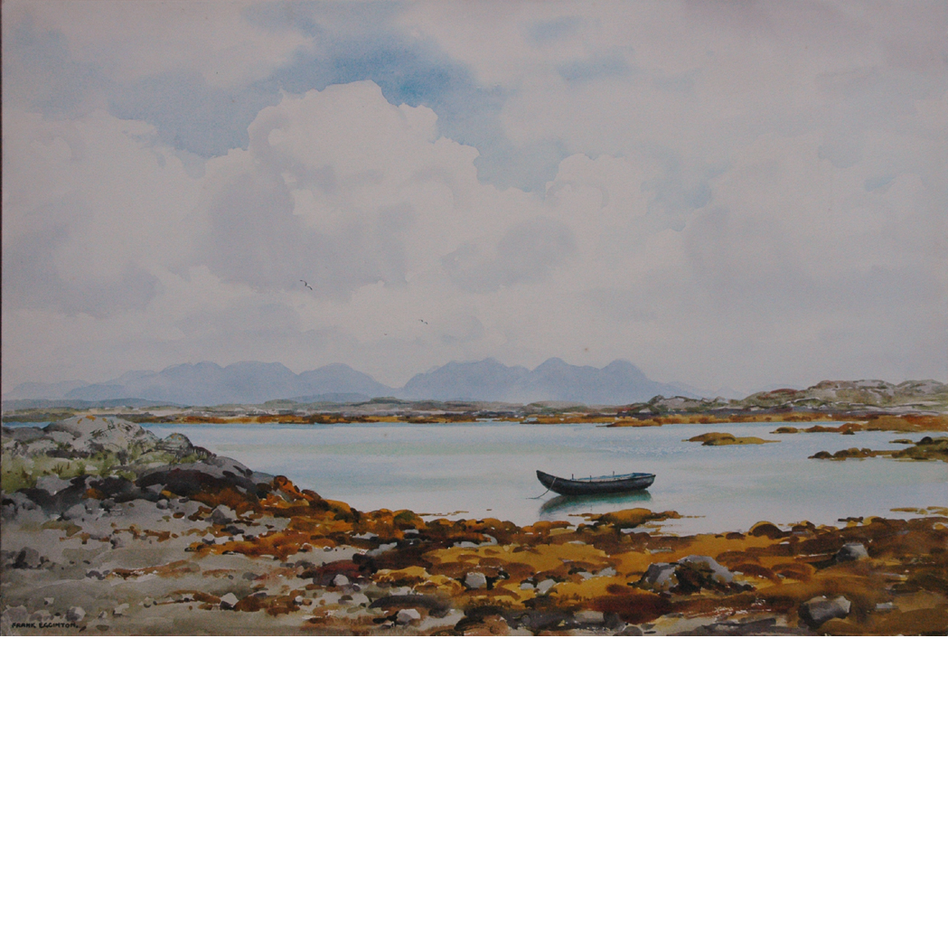 Appraisal: Frank Egginton British - The Twelve Pins from Mannin Bay