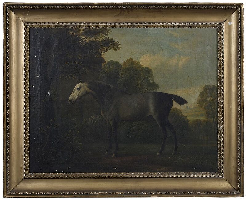 Appraisal: Follower of Sawry Gilpin British - Dapple Gray Hunter by