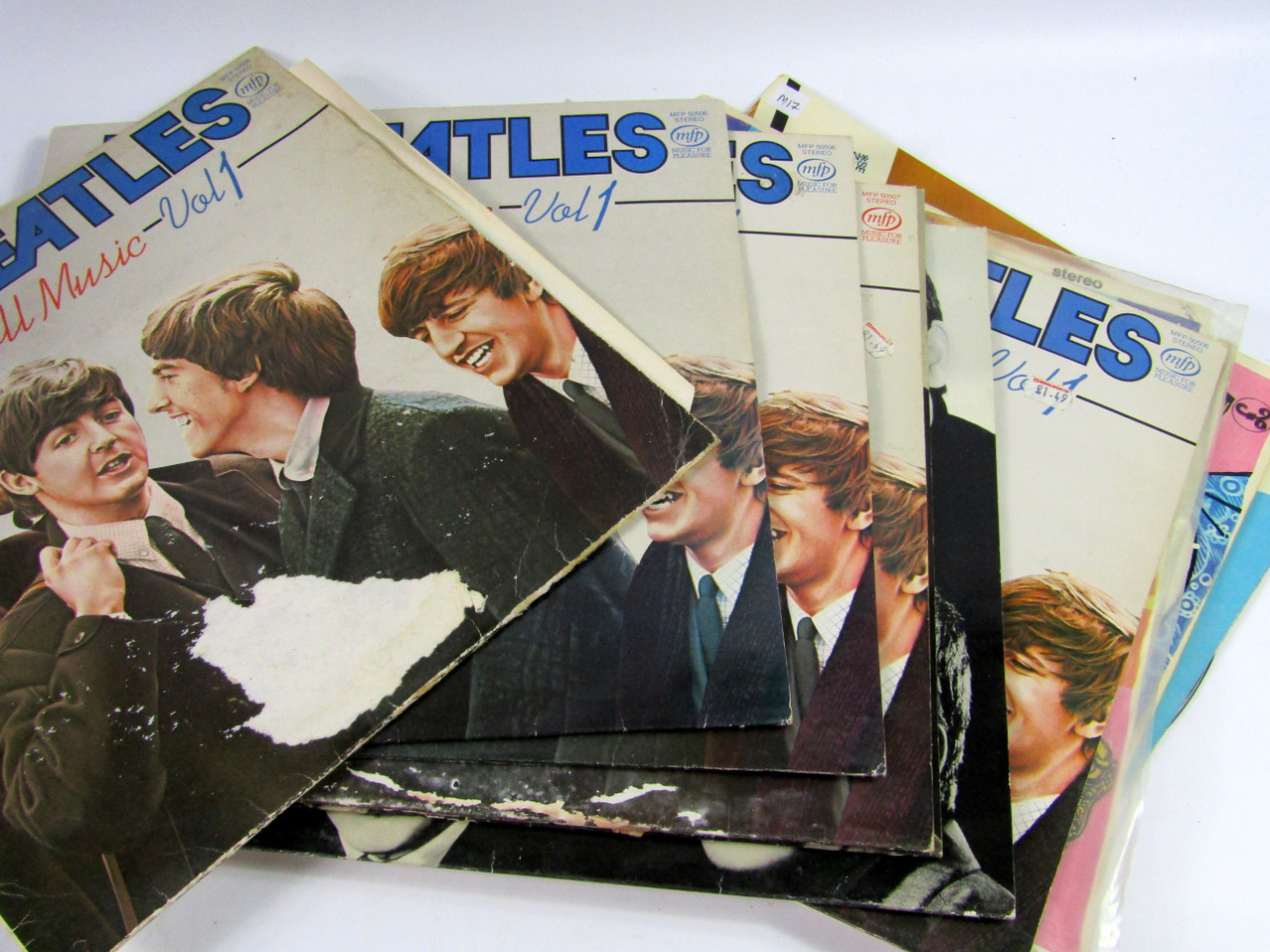 Appraisal: The Beatles albums including Rock and Roll Music Oldies At