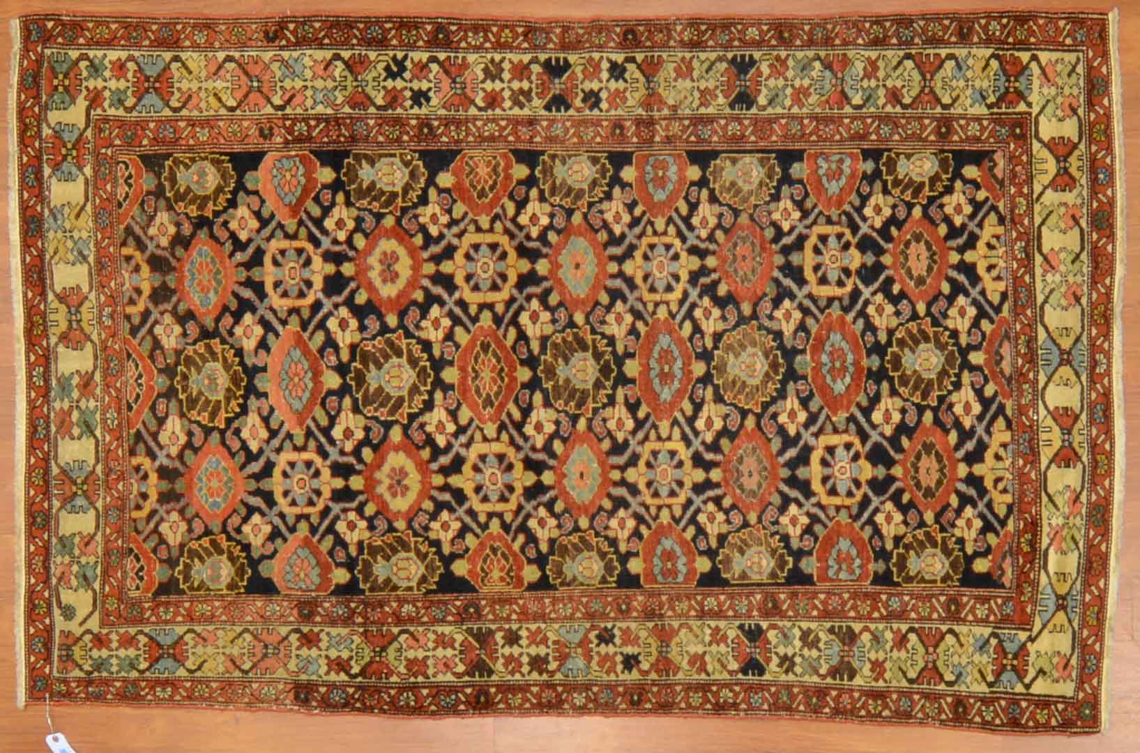 Appraisal: Antique Malayer rug approx x Persia circa Condition Professionally repaired