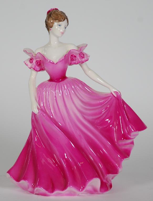 Appraisal: COALPORT CHINA FIGURE 'ALISON' from the Ladies of Fashion Series