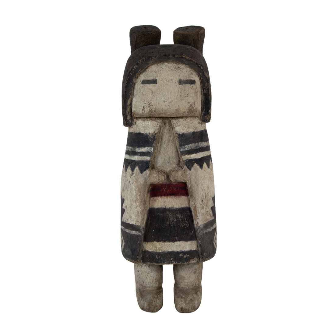 Appraisal: A HOPI KACHINA DOLL A Hopi kachina doll the adolescent