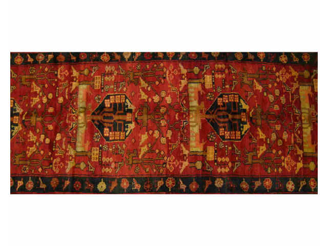 Appraisal: Oriental Rug Hamadan design x