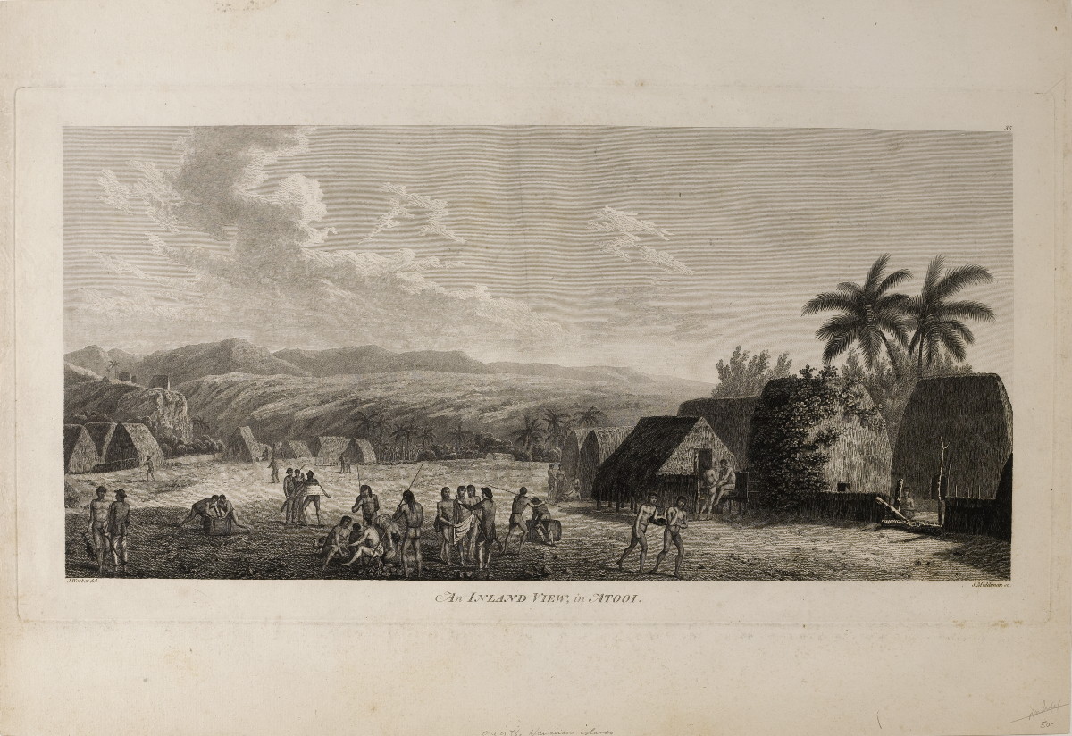 Appraisal: ELEVEN ENGRAVINGS FROM CAPTAIN COOK'S VOYAGES AND A PORTRAIT OF