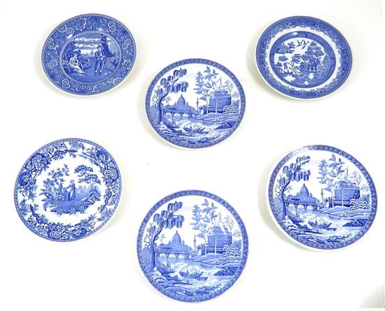 Appraisal: th C Spode Blue Room Collection from the Georgian and