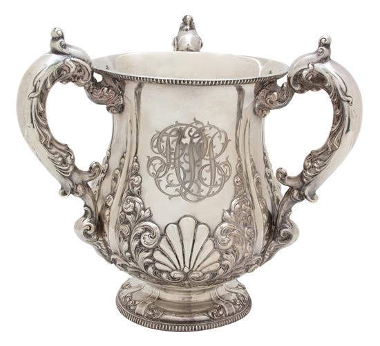 Appraisal: Sale Lot An American Silver Loving Cup Bailey Banks Biddle