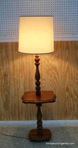 Appraisal: Vintage Knotty Pine Free Standing Floor LampFrom the ' to