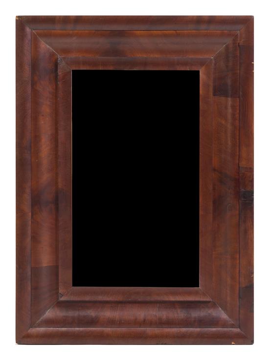 Appraisal: Sale Lot An American Empire Mahogany Mirror th century having