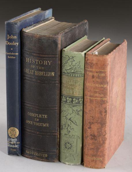 Appraisal: Four Scarce Civil War Books as follows Nichols George Ward