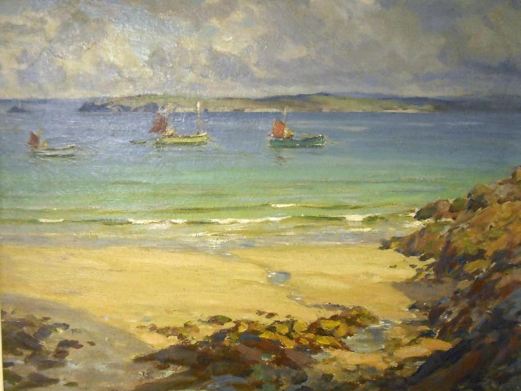 Appraisal: By Howard Barron - - 'Approaching Squall St Ives Bay'