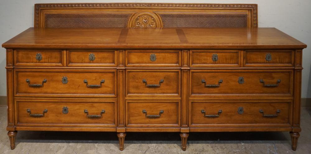 Appraisal: Henredon Custom Folio One Fruitwood Chestrobe Triple Dresser Bed and