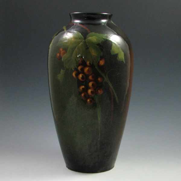 Appraisal: McCoy Loy-Nel-Art Vase marked McCoy Loy-Nel-Art repaired chip on the