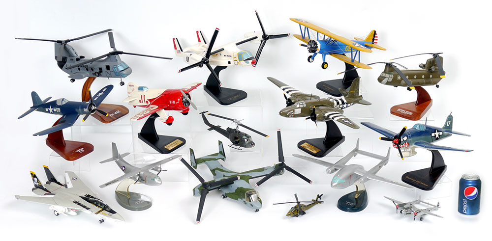 Appraisal: PIECE COLLECTION OF MODEL AIRPLANES From the collection of a