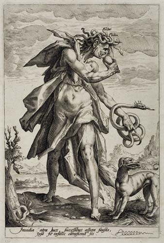 Appraisal: JACOB MATHAM after Goltzius The Seven Vices Set of engravings