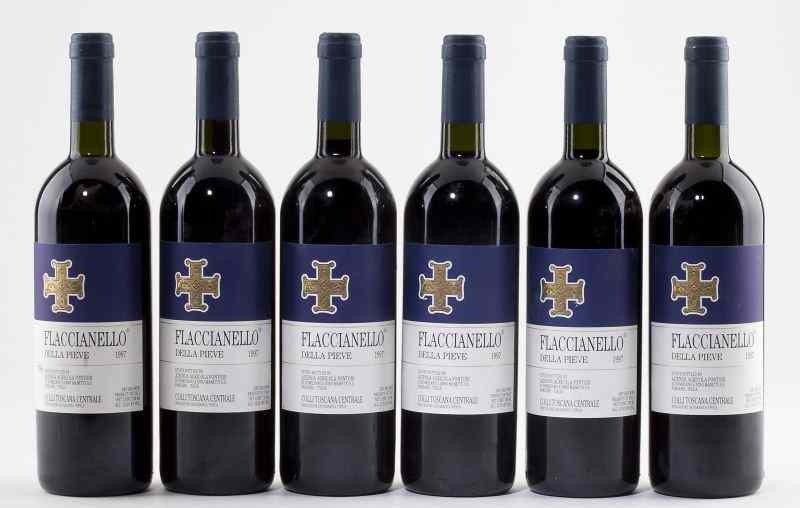 Appraisal: FontodiFlaccianello Della Pieve bottles bn''A dark ruby purple color is