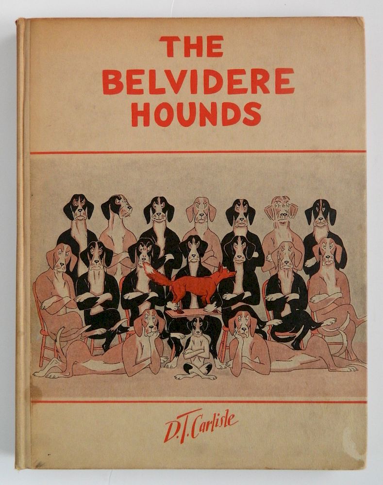 Appraisal: D T Carlisle- ''The Belvidere HOunds'' Carlisle D T -