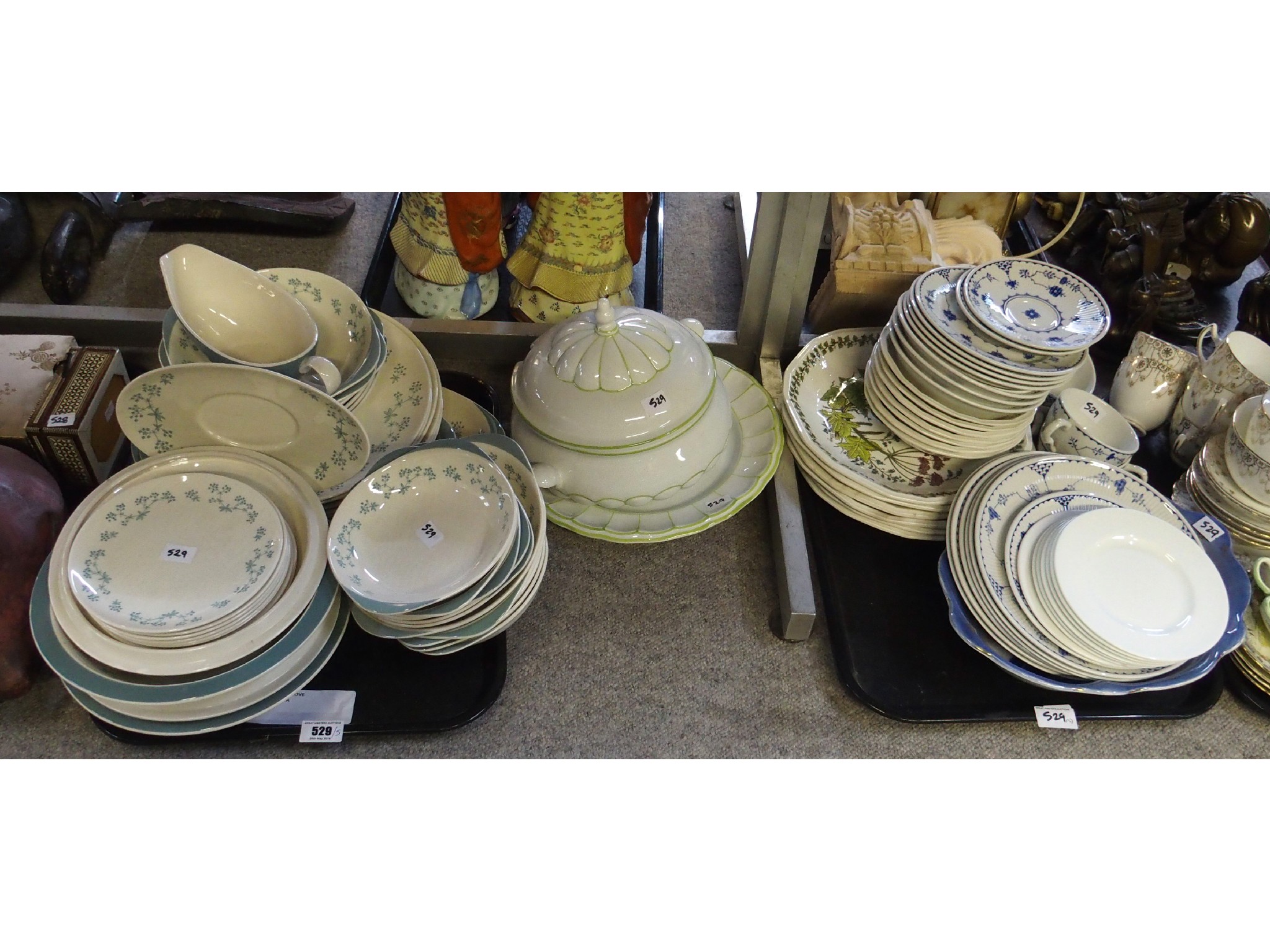 Appraisal: Royal Doulton April Showers tablewares Poole Vortex tablewares and assorted