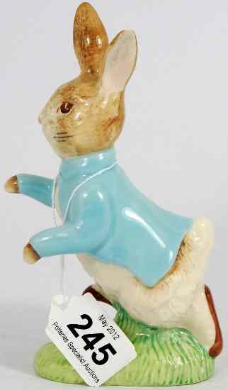 Appraisal: Beswick Large Size Beatrix Potter Figure Peter Rabbit Gold Version