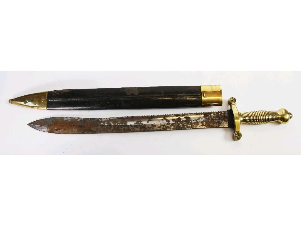 Appraisal: MID NINETEENTH CENTURY EUROPEAN 'Roman Gladius' SHAPED SWORD with cast