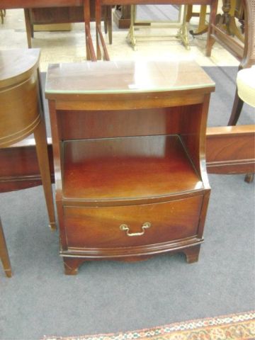 Appraisal: MAHOGANY NIGHTSTAND