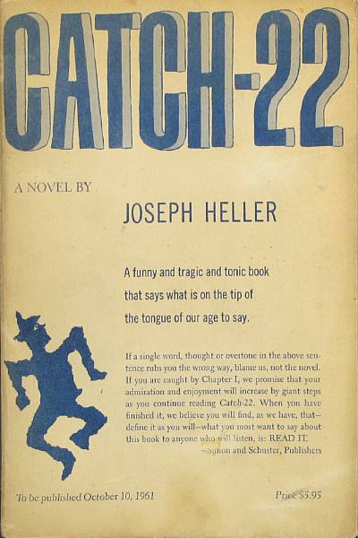 Appraisal: HELLER JOSEPH - Catch- New York Simon and Schuster Original