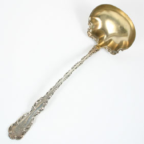 Appraisal: Whiting Co sterling silver ladle Louis XV pattern oz