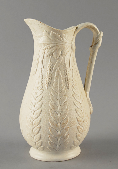 Appraisal: A th C English Saltglazed Vase Jug by William Brownfield