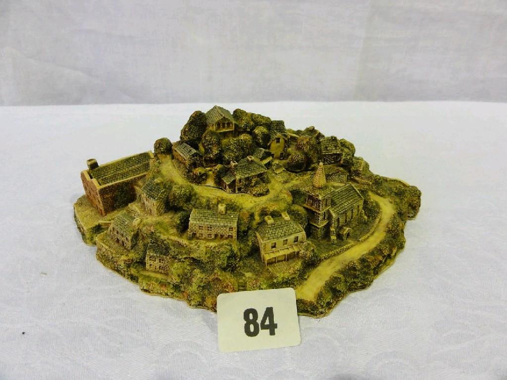 Appraisal: A Harmony Kingdom sectional model of the village of Chalford