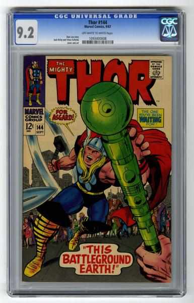 Appraisal: Thor CGC Marvel Comics Click for full description