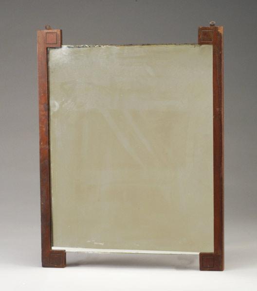 Appraisal: WARREN McARTHUR wall-hanging mirror from the Arizona Biltmore Hotel with