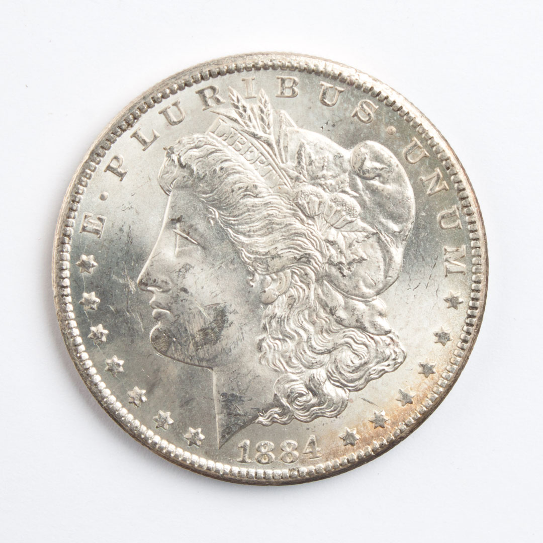 Appraisal: U S Morgan type silver dollar -CC MS-