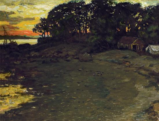 Appraisal: JOHN JOSEPH ENNEKING American - Sandy Cove oil on canvas