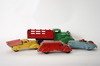 Appraisal: TOY LOT - Lot of four rolled steel toy cars