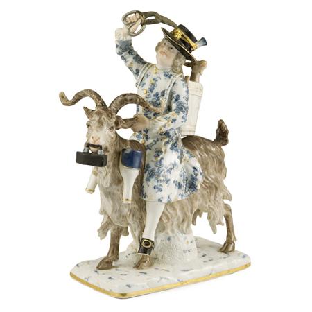 Appraisal: Meissen Porcelain Figure of the Welsh Tailor Estimate -