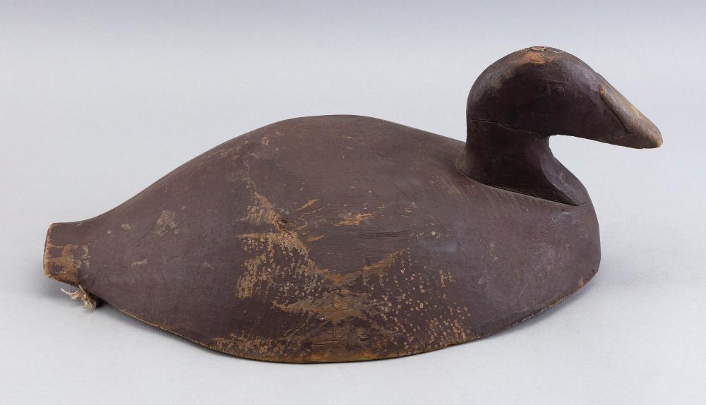 Appraisal: PRINCE EDWARD ISLAND EIDER HEN DECOY EARLY TH CENTURY LENGTH