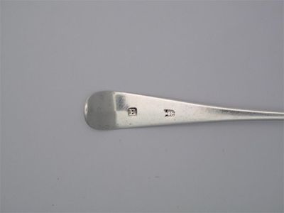 Appraisal: JAMES ERSKINE An Old English teaspoon script initials IC c