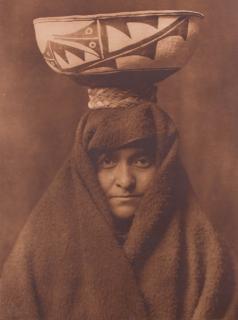 Appraisal: Edward Curtis A Zuni Woman Photogravure Edward Sheriff Curtis February