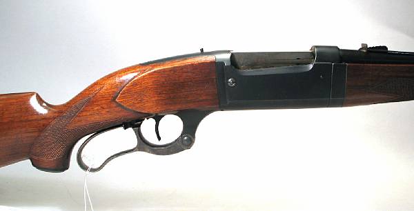 Appraisal: A Savage Model H Deluxe Takedown lever action rifle Serial