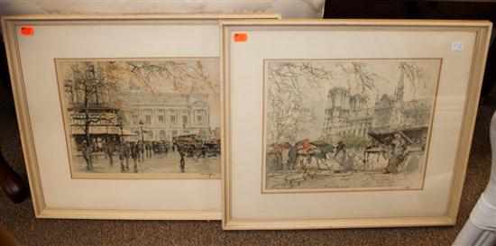 Appraisal: Hans Figura French th century ''Paris Opera House '' color