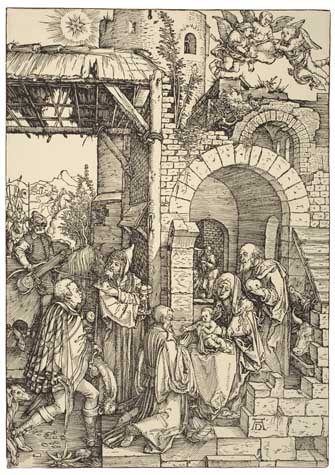 Appraisal: ALBRECHT D RER The Adoration of the Magi Woodcut circa