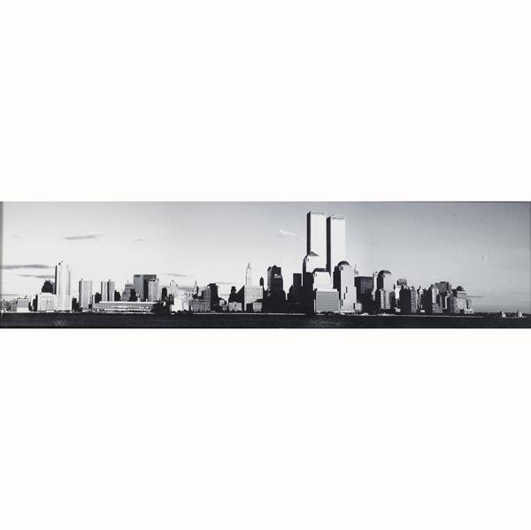 Appraisal: PRINTS Two prints New York City Skyline before x sight