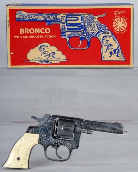 Appraisal: Kilgore Bronco Cap Gun Description Includes box Condition Excellent Size