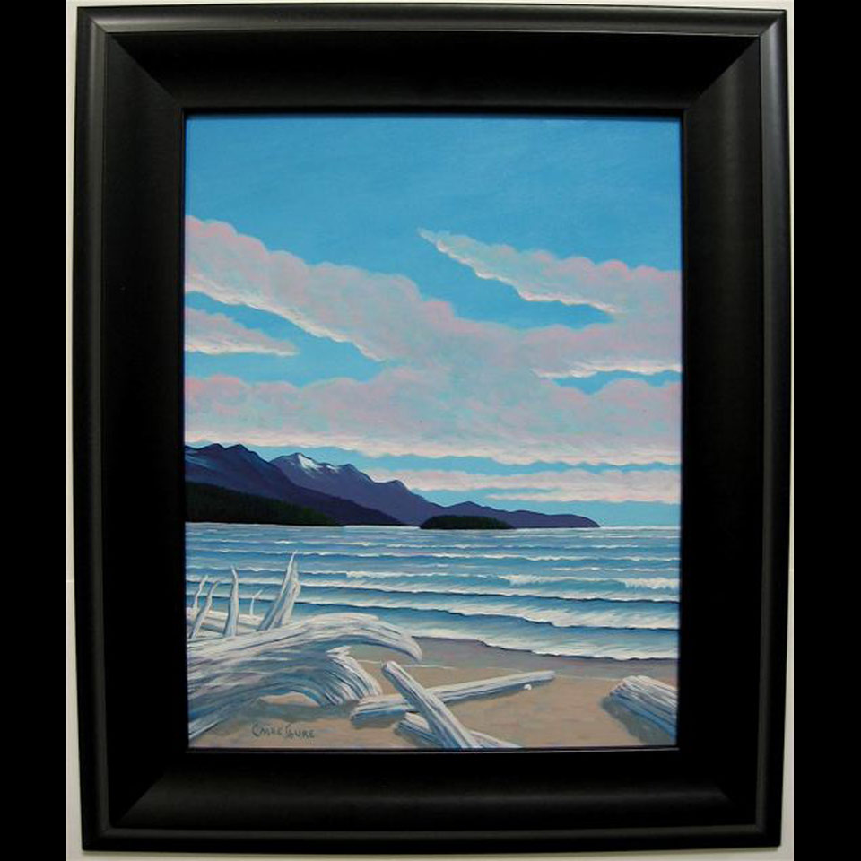 Appraisal: CHRIS MacCLURE - CANADIAN ALONG THE COAST OIL ON MASONITE