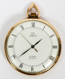 Appraisal: OMEGA DEVILLE GOLD FILLED POCKET WATCH OMEGA DEVILLE GOLD FILLED