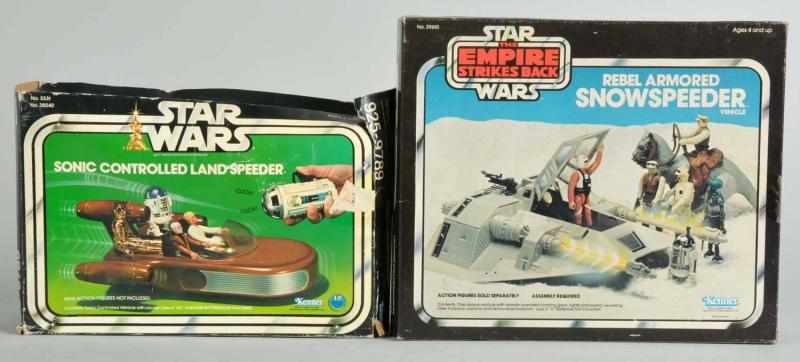 Appraisal: Lot of Star Wars Vehicles in Original Boxes Description Includes