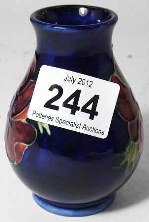 Appraisal: Moorcroft small vase decorated in the Anemone design height cm