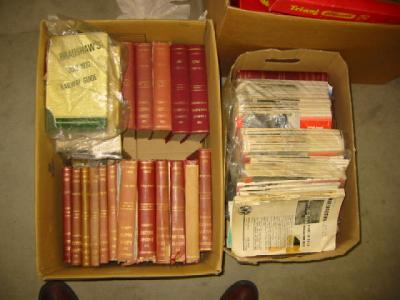 Appraisal: Railway Magazines in bound volumes - excluding - most of